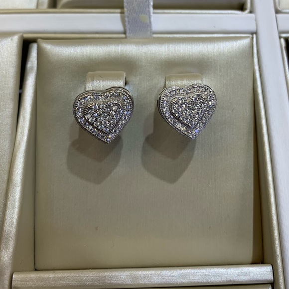 925 sterling silver heart set - Picture 4 of 5